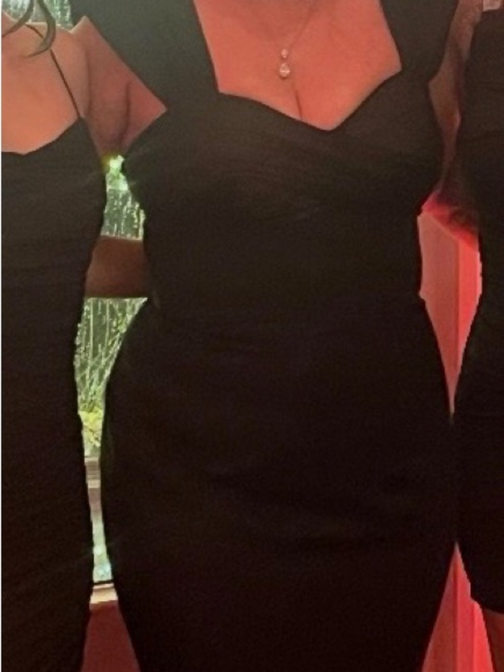 Nicole Black Strapless Sweetheart Sheath Dress